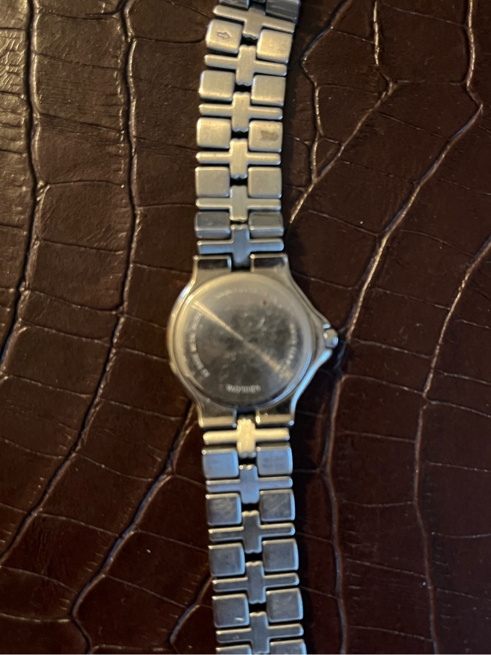 Bulova Silver-Tone Women's Bracelet Watch with White Dial and Dot Markers - Picture 2 of 2